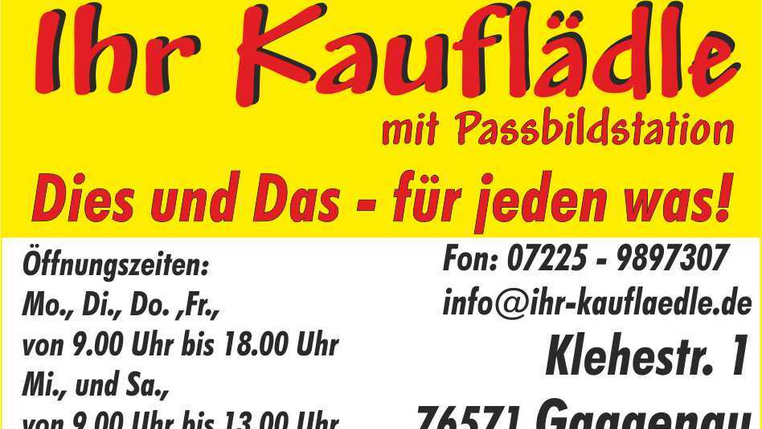 Foto Ihr Kauflädle